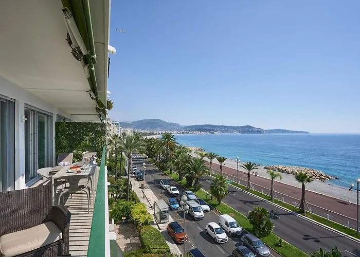 Sunlight - Sky Blue - 3 Bedroom Flat With Sea View On The Promenade Des Lejlighed Nice