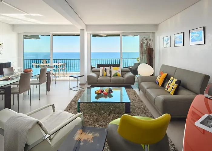 Lejlighed Sunlight - Sky Blue - 3 Bedroom Flat With Sea View On The Promenade Des