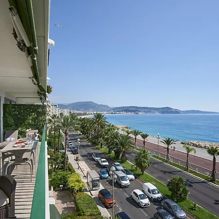 Sunlight - Sky Blue - 3 Bedroom Flat With Sea View On The Promenade Des Апартаменты Ницца