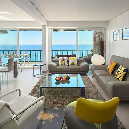 Апартаменты Sunlight - Sky Blue - 3 Bedroom Flat With Sea View On The Promenade Des